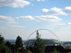 The Arches of the new Wembley