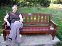 Catheryn takes a well-earned rest