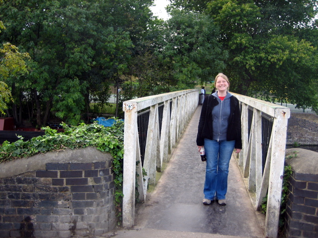 Catheryn on the River Lea
