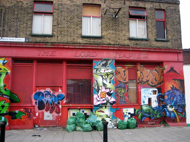 The local area needs work