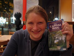 Catheryn with the ring 'Bible'