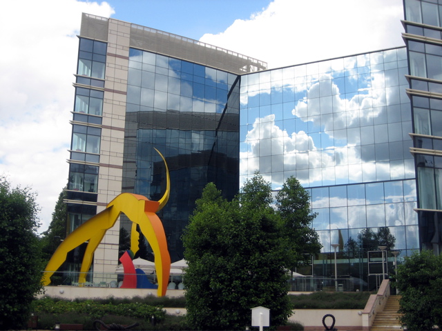 GSK House and the 'Athlete' by Allen Jones