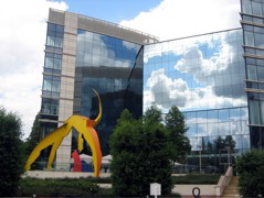 GSK House and the 'Athlete' by Allen Jones