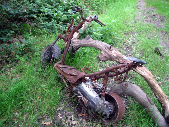 Burnt Moped Number 2