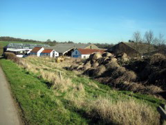 Approaching Rectory Farm