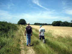 Tom and Fred venture into the wilderness