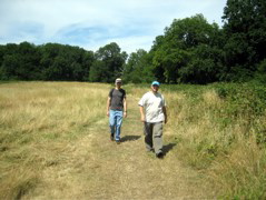 Tom and Fred stride on