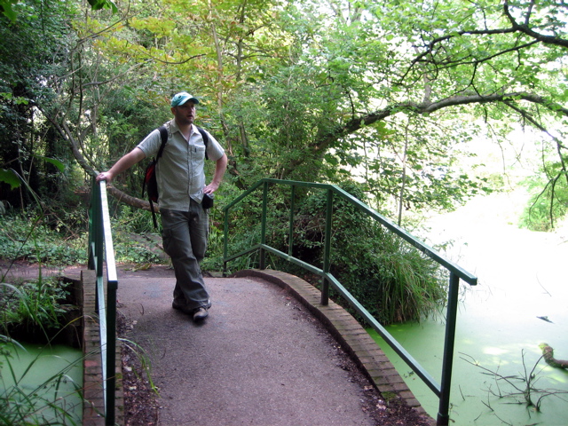 Tom chills on Da Bridge
