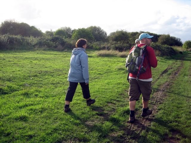 Striding across the Heath